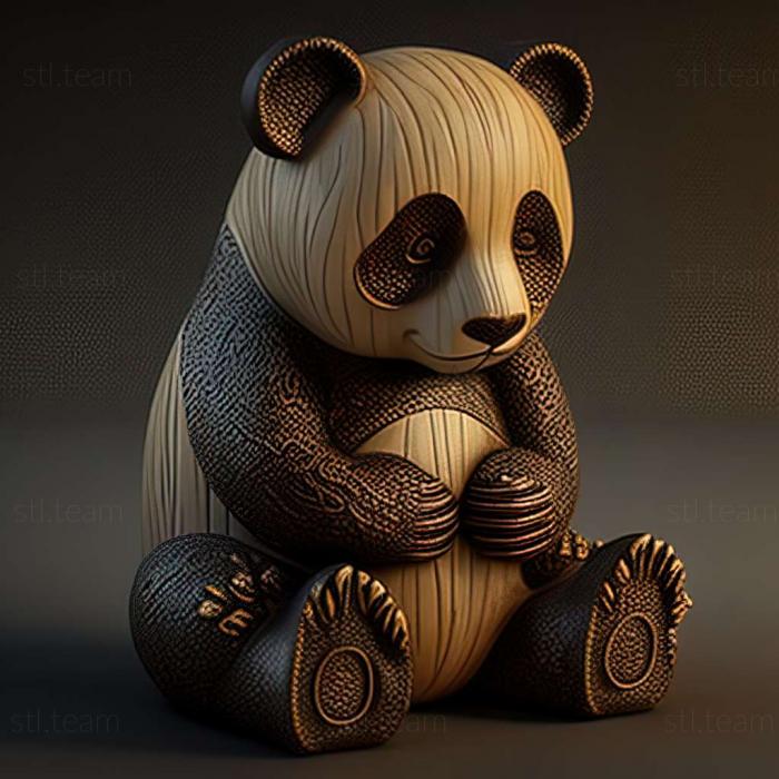 3D модель Гнаптогенная панда (STL)